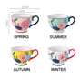 Floral Tea Cups- Tea cup, coffee cup, cup for tea | Cups and Mugs for Office Table & Home Decoration
