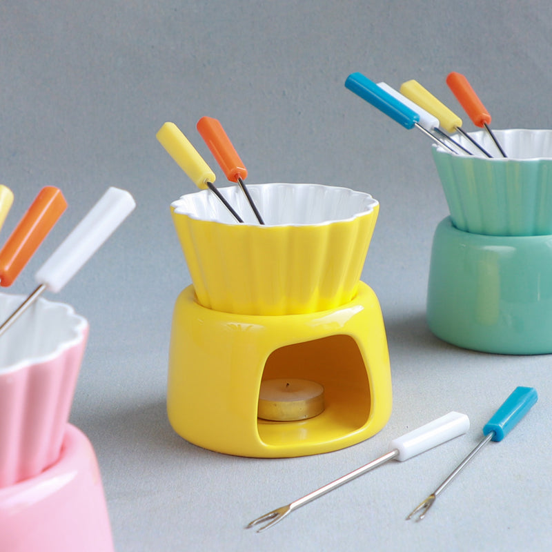 Ceramic Fondue Pot