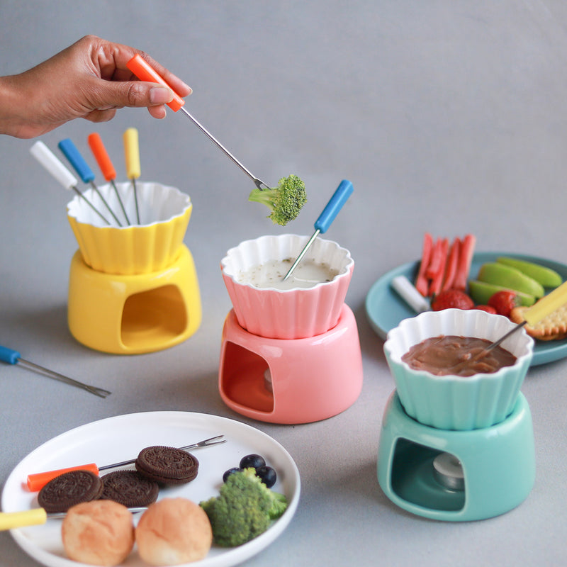 Ceramic Fondue Pot
