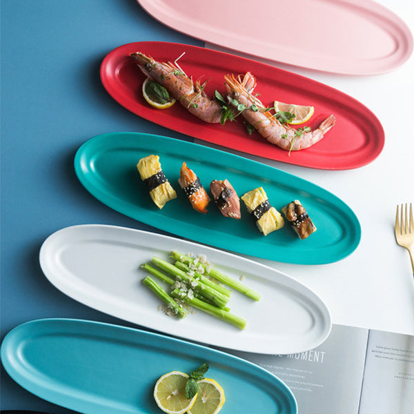 Food Platter - Ceramic platter, serving platter, fruit platter | Plates for dining table & home decor