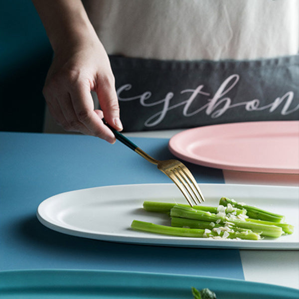 Food Platter - Ceramic platter, serving platter, fruit platter | Plates for dining table & home decor