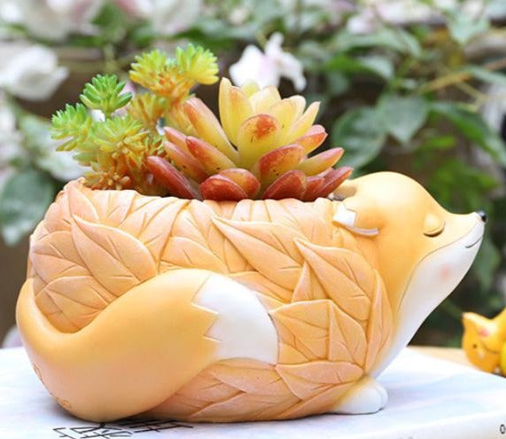 Fox Planter - Indoor planters and flower pots | Home decor items