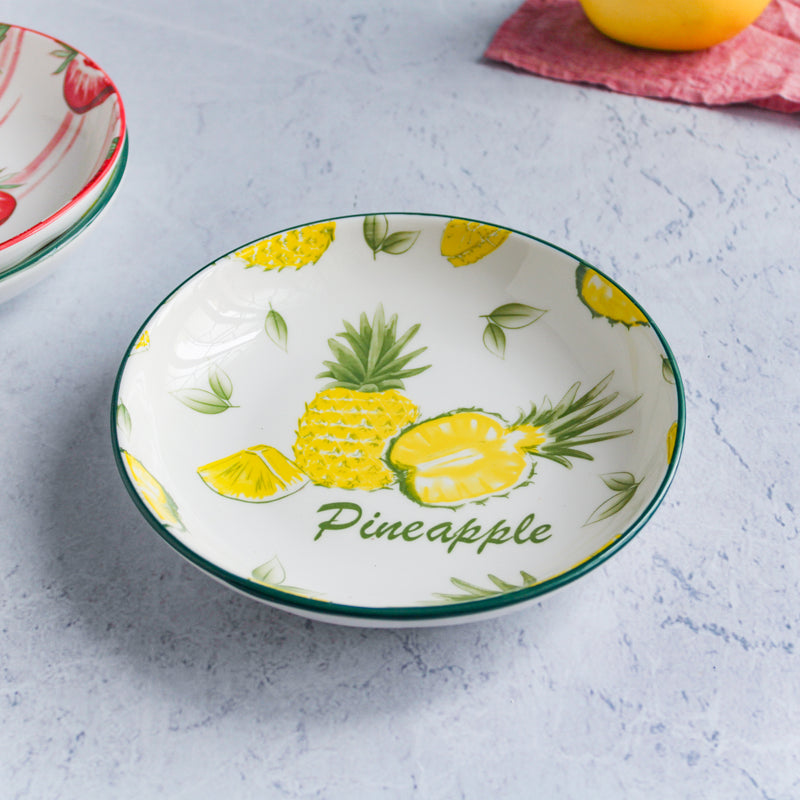 Fresh Fruit Plate Small - Serving plate, snack plate, dessert plate | Plates for dining & home decor