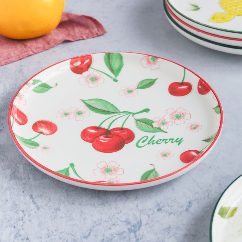 Fruit Design Plate - Serving plate, snack plate, dessert plate | Plates for dining & home decor