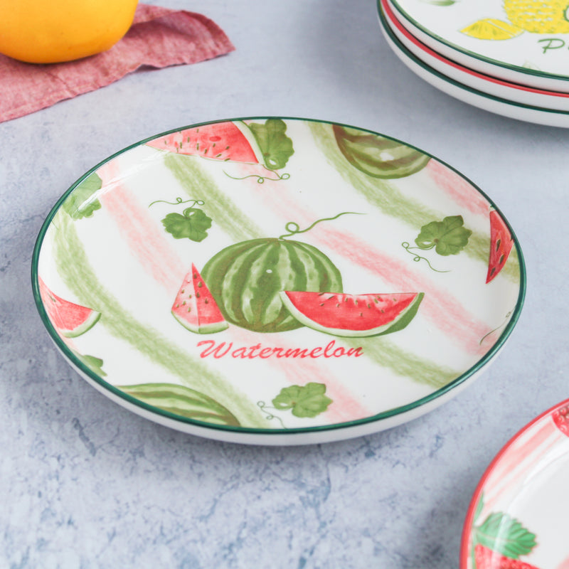 Fruit Design Plate - Serving plate, snack plate, dessert plate | Plates for dining & home decor