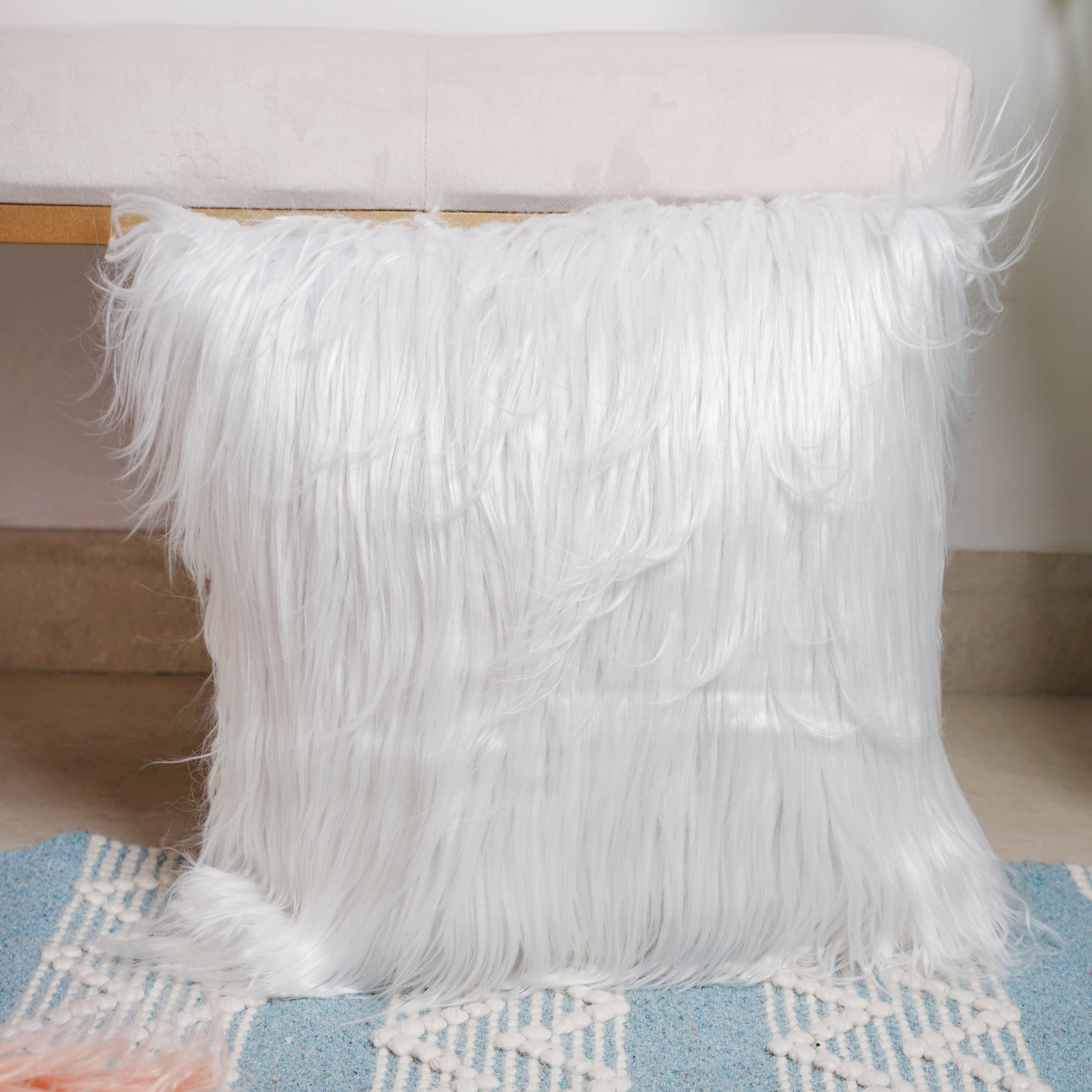 Fur cushion clearance covers