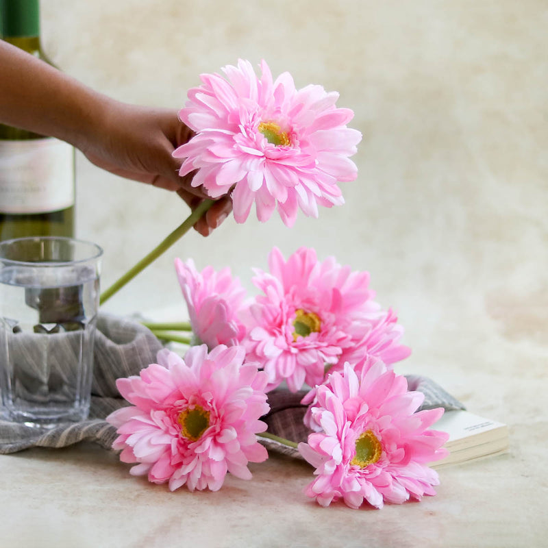 Gerbera Flower - Artificial flower | Home decor item | Room decoration item