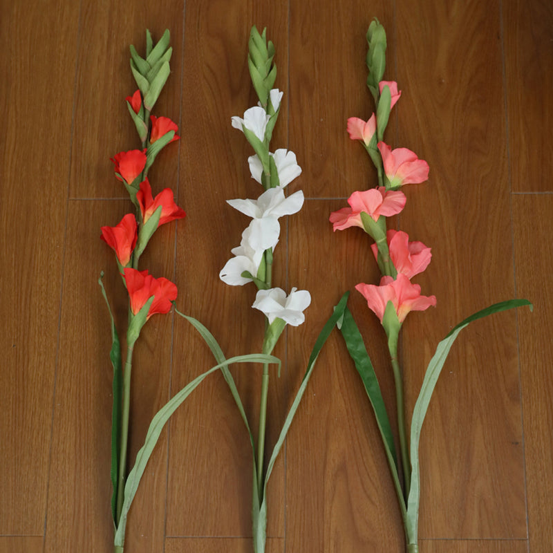 Gladiolus flower - Artificial flower | Home decor item | Room decoration item