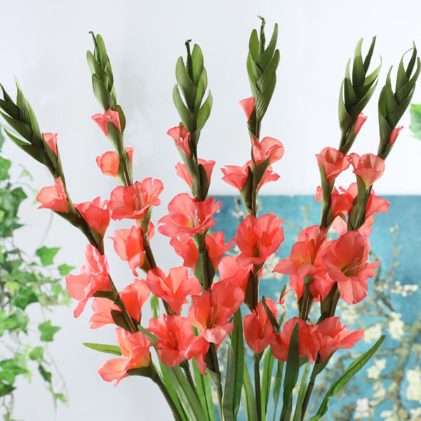 Gladiolus flower - Artificial flower | Home decor item | Room decoration item