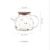 Glass Teapot - Teapot, glass pot, glass tea kettle | Teapot for Dining table & Home decor