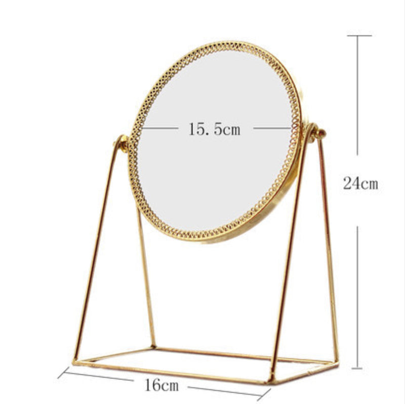 Gold Mirror - Dressing table mirror and makeup vanity mirror online | Room decor items