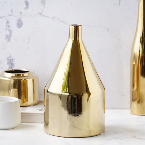 Gold Vase Large