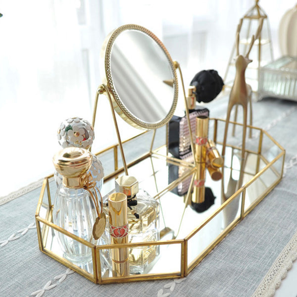 Gold Mirror - Dressing table mirror and makeup vanity mirror online | Room decor items