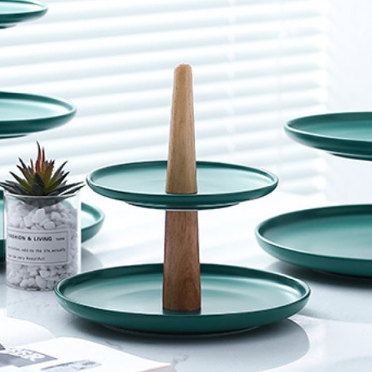 Green Cupcake Stand
