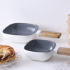 Grey Bowl with Handle L - Serving bowls, noodle bowl, snack bowl, curry bowl | Bowls for dining & home decor