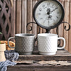 White Coffee Mug- Mug for coffee, tea mug, cappuccino mug | Cups and Mugs for Coffee Table & Home Decor