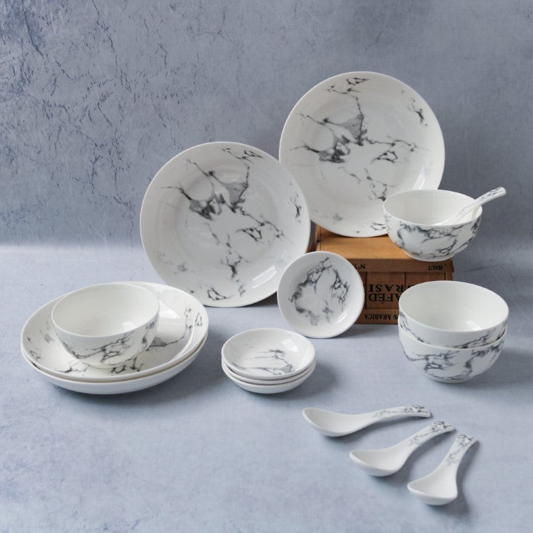 Marble Crockery Set Online Premium Dinner Set Nestasia