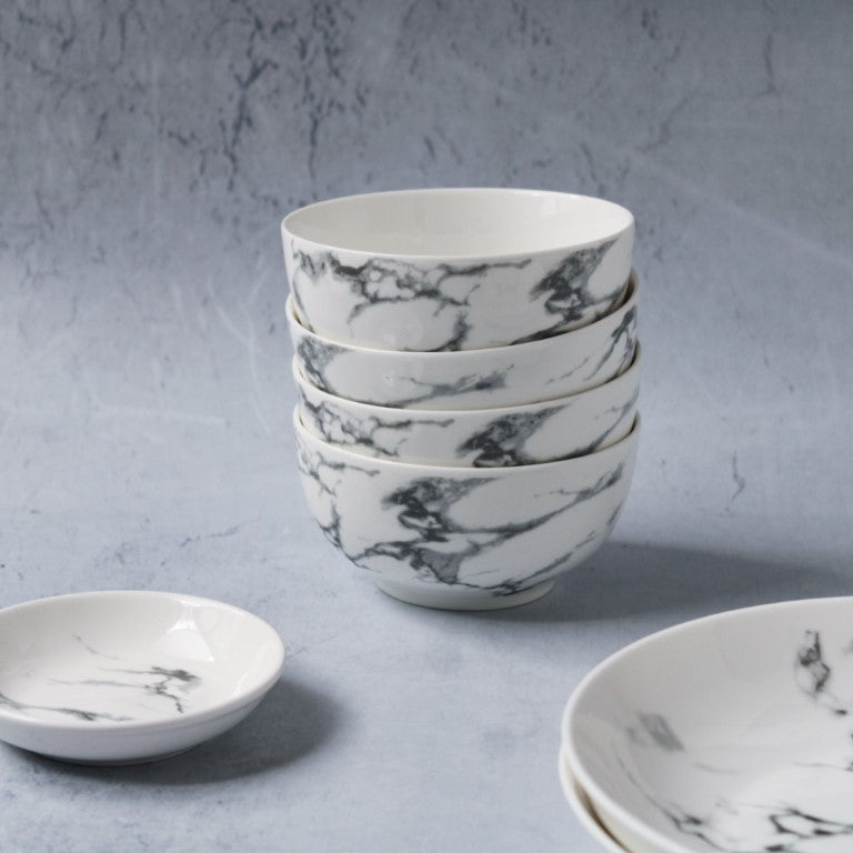 Marble Crockery Set