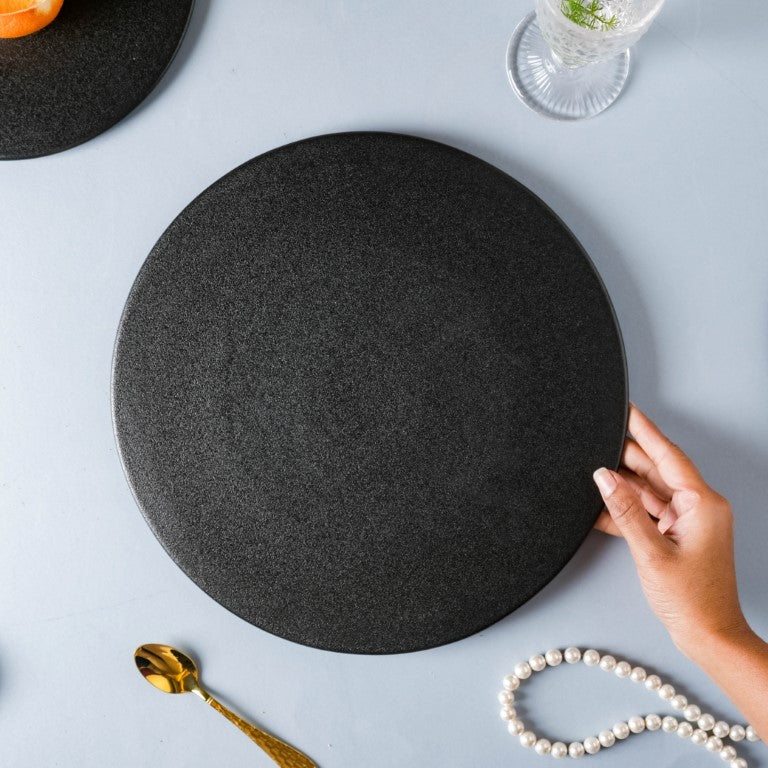 Round Cheese Board Large - Cheese platter, serving platter, food platters | Plates for dining & home decor