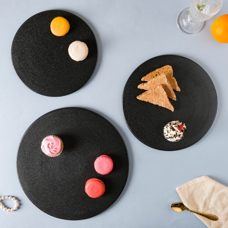 Round Cheese Board Large - Cheese platter, serving platter, food platters | Plates for dining & home decor