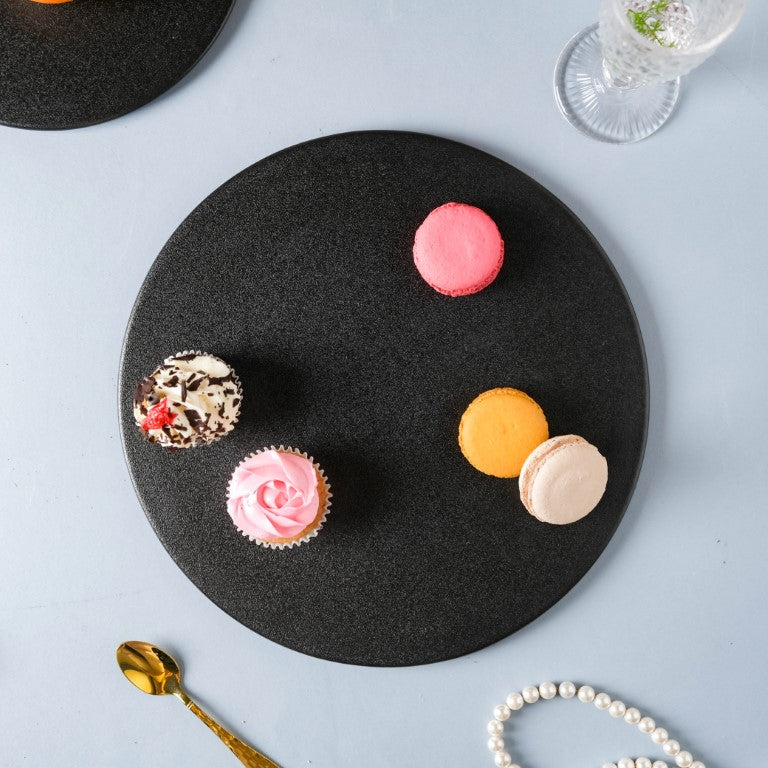 Round Cheese Board Large - Cheese platter, serving platter, food platters | Plates for dining & home decor