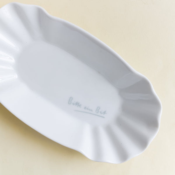 Oval Snack Plate - Serving plate, snack plate, dessert plate | Plates for dining & home decor