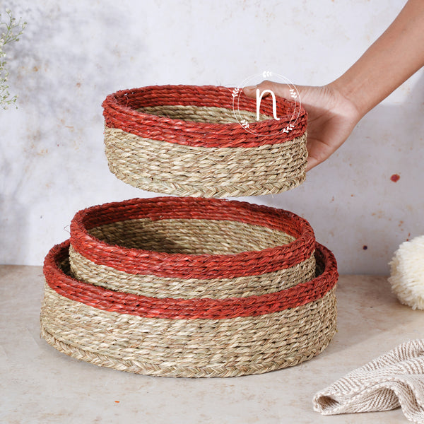 Handicraft Tray Set - Basket | Organizer | Kitchen basket