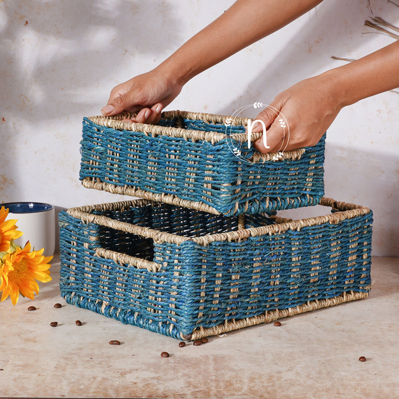 Handwoven Baskets Set - Basket | Storage basket