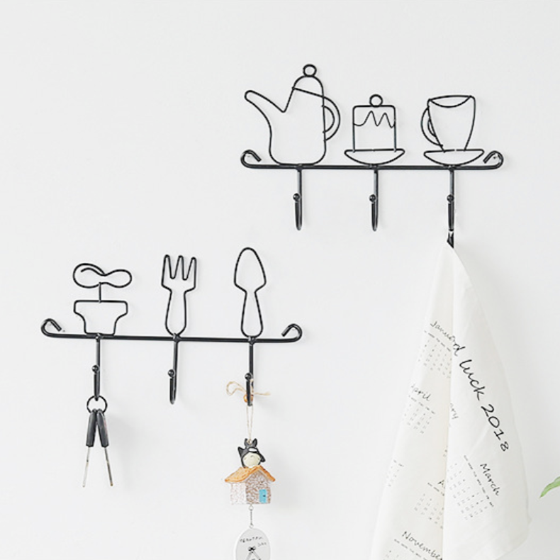 Hanging Hooks - Wall hook/wall hanger for wall decoration & wall design | Home & room decoration ideas