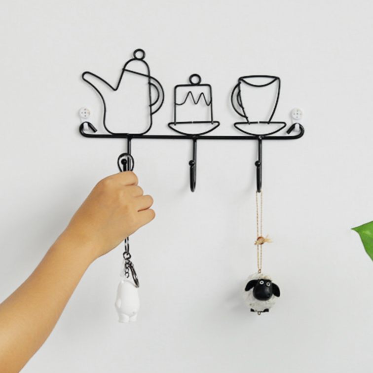 Hanging Hooks - Wall hook/wall hanger for wall decoration & wall design | Home & room decoration ideas