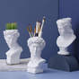 Head Planter - Flower vase for home decor, office and gifting | Home decoration items