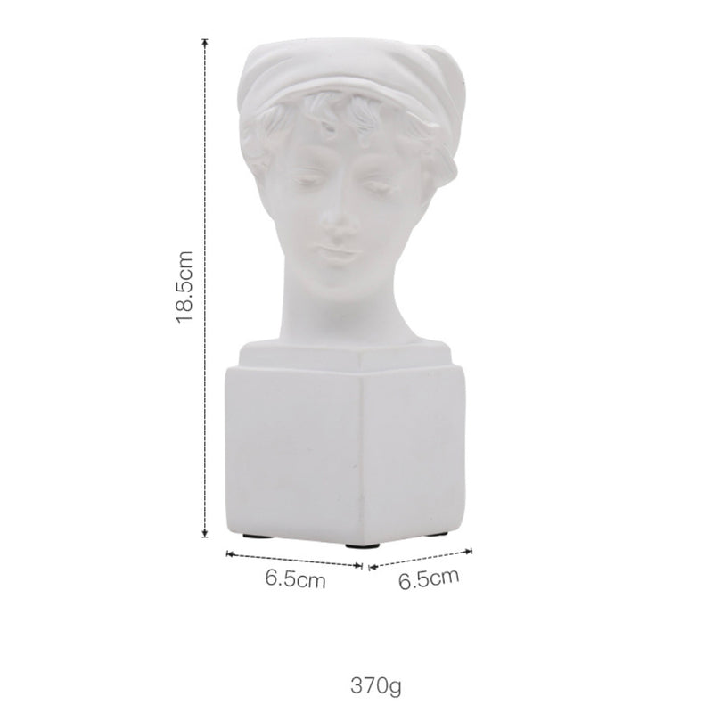 Head Planter - Flower vase for home decor, office and gifting | Home decoration items