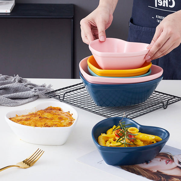 Hearty Ceramic Bakeware Pink 7.8 Inch - Baking Dish