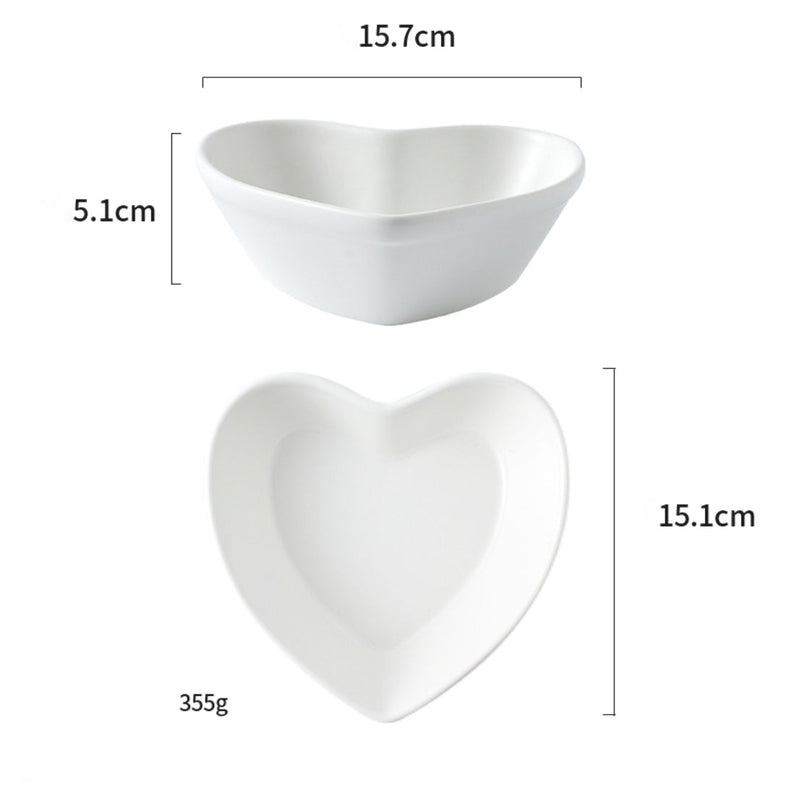 Hearty Ceramic Bakeware Small White 6 Inch - Baking Dish