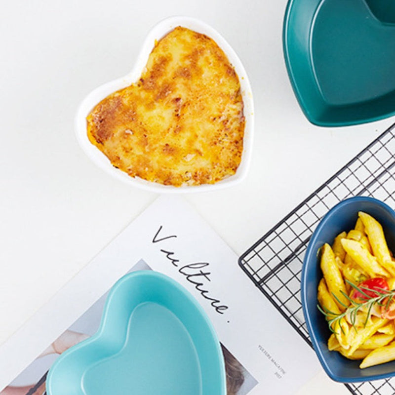 Hearty Ceramic Bakeware Small White 6 Inch - Baking Dish