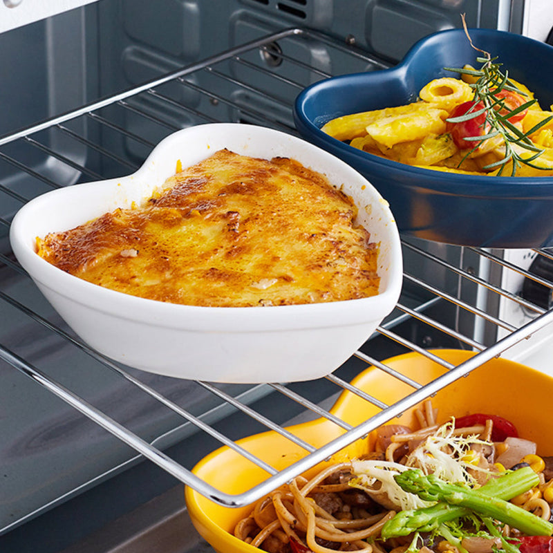 Hearty Ceramic Bakeware Small White 6 Inch - Baking Dish