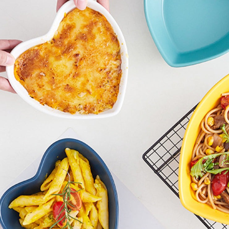 Hearty Ceramic Bakeware Small White 6 Inch - Baking Dish