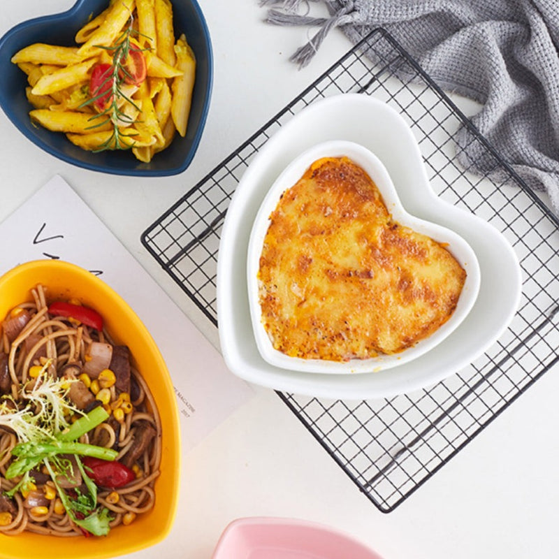 Hearty Ceramic Bakeware Small White 6 Inch - Baking Dish