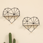 Heart Shelf Black - Wall shelf and floating shelf | Shop wall decoration & home decoration items