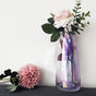 Transparent Glass Vase - Flower vase for home decor, office and gifting | Home decoration items