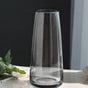 Transparent Glass Vase - Flower vase for home decor, office and gifting | Home decoration items