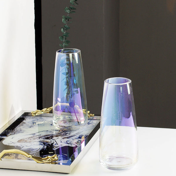 Transparent Glass Vase