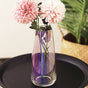 Transparent Glass Vase - Flower vase for home decor, office and gifting | Home decoration items