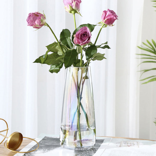 Transparent Glass Vase