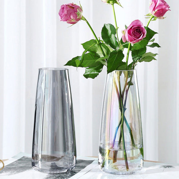 Transparent Glass Vase