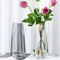 Transparent Glass Vase - Flower vase for home decor, office and gifting | Home decoration items