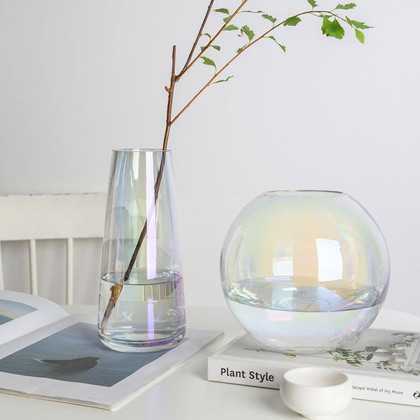 Transparent Glass Vase