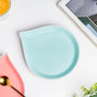 Dew Blue Snack Plate 7 Inch - Serving plate, snack plate, dessert plate | Plates for dining & home decor