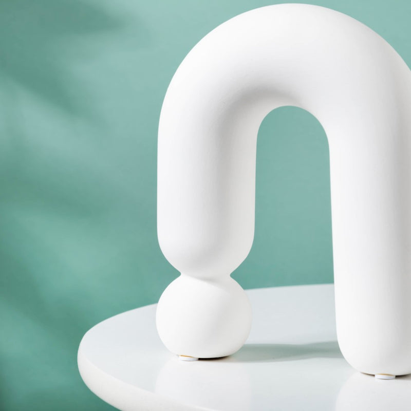 U Modern Ceramic Decor - Showpiece | Home decor item | Room decoration item