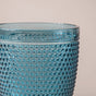 Crystal Tumbler Blue Set Of 6 250 ml